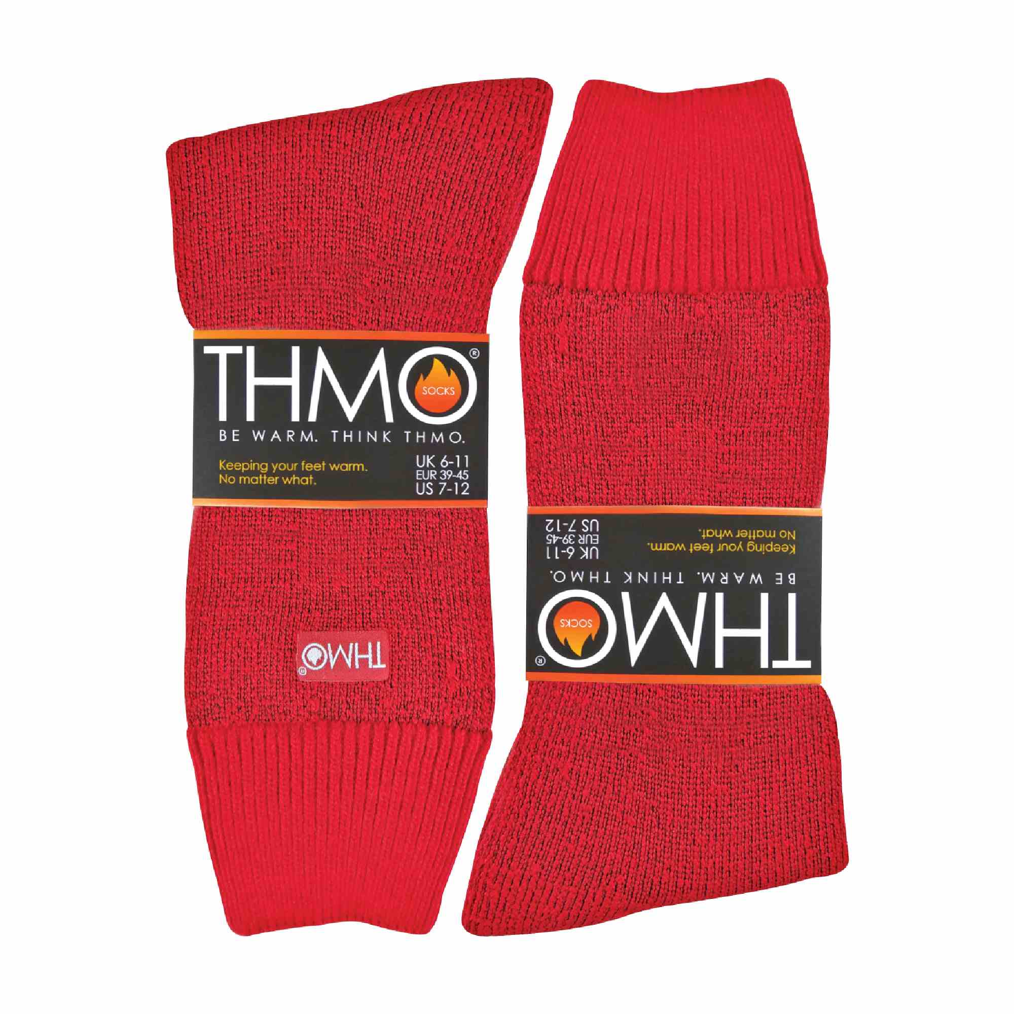 Mens Thermal Indoor Slipper Socks with Grips (Multipack Options)