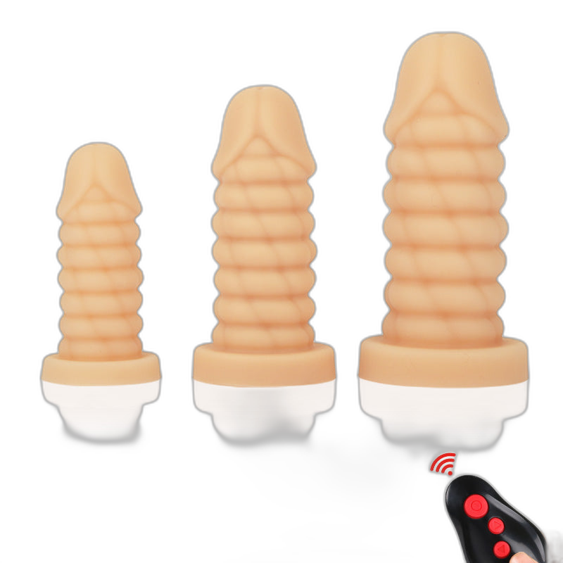 Tank Vibrating Dildo - USB Rechargeable Dildo - 10 Vibration Modes - 3 Size Silicone Dildo