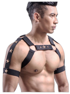 Fluorescent Glow In The Dark Elastic Harness