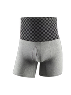 Men's Tummy Control Boxer Briefs With Functional Fly