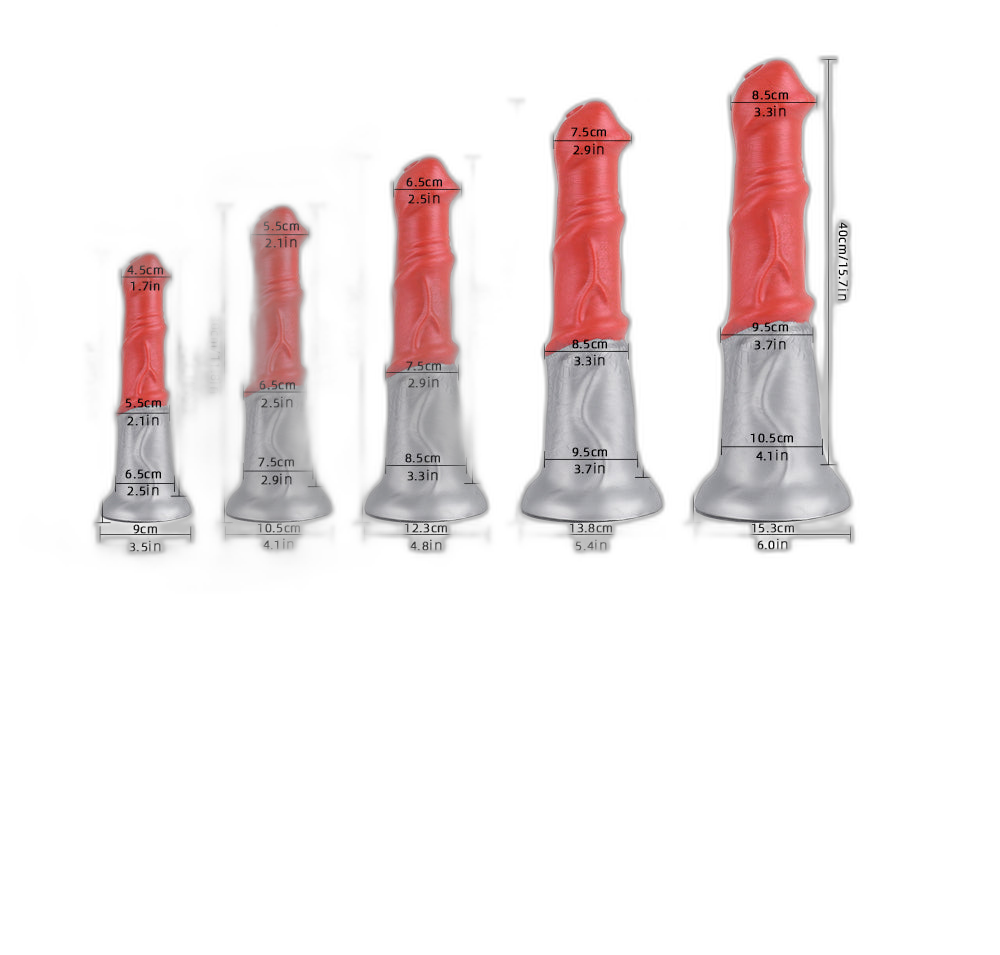 Sol - Centaur Dildo - Silicone Fantasy Dildo - 5 Sizes