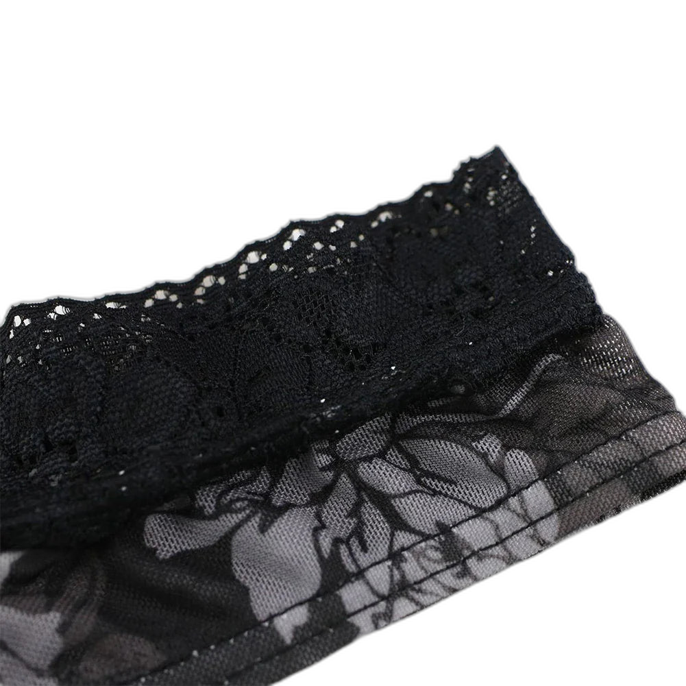 Floral Fantasy Lace Men's Thong