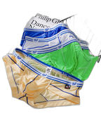 3 Pack Sexy Fashion Ice Silk Solid Color Men's Briefs