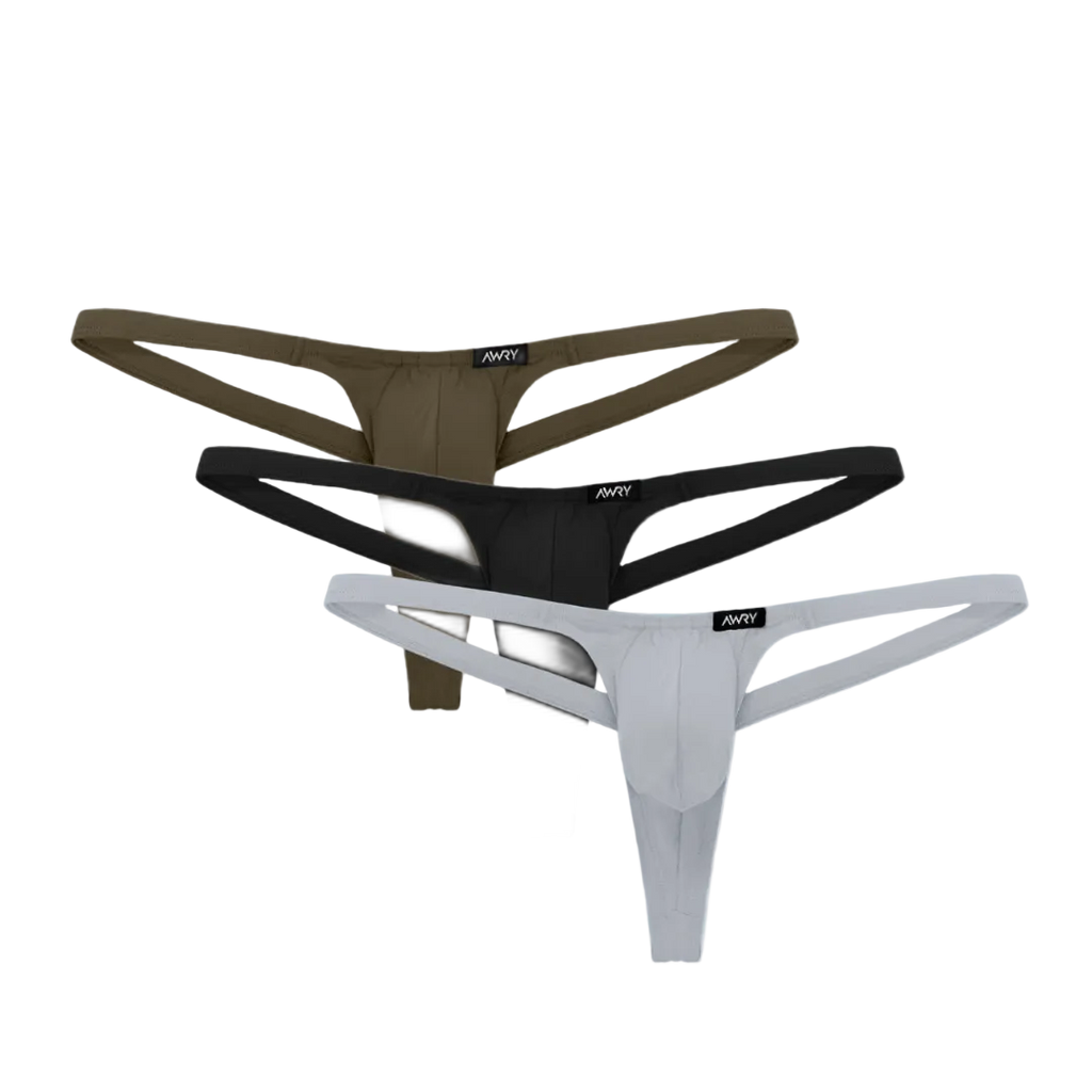 3 Pack PULSE V-String Thong