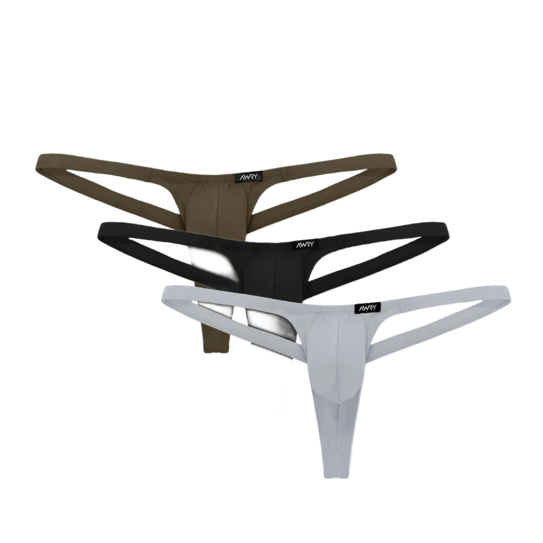 3 Pack PULSE V-String Thong