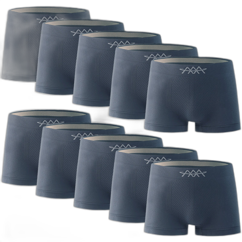 10 Pack Breathable Men's Boxer Briefs