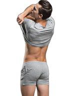 Solid Color Modal Home Boxers for Men