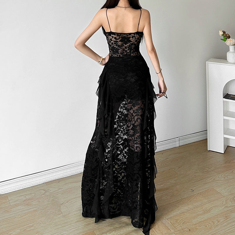 Women's Solid-color Slim-fit Dress
