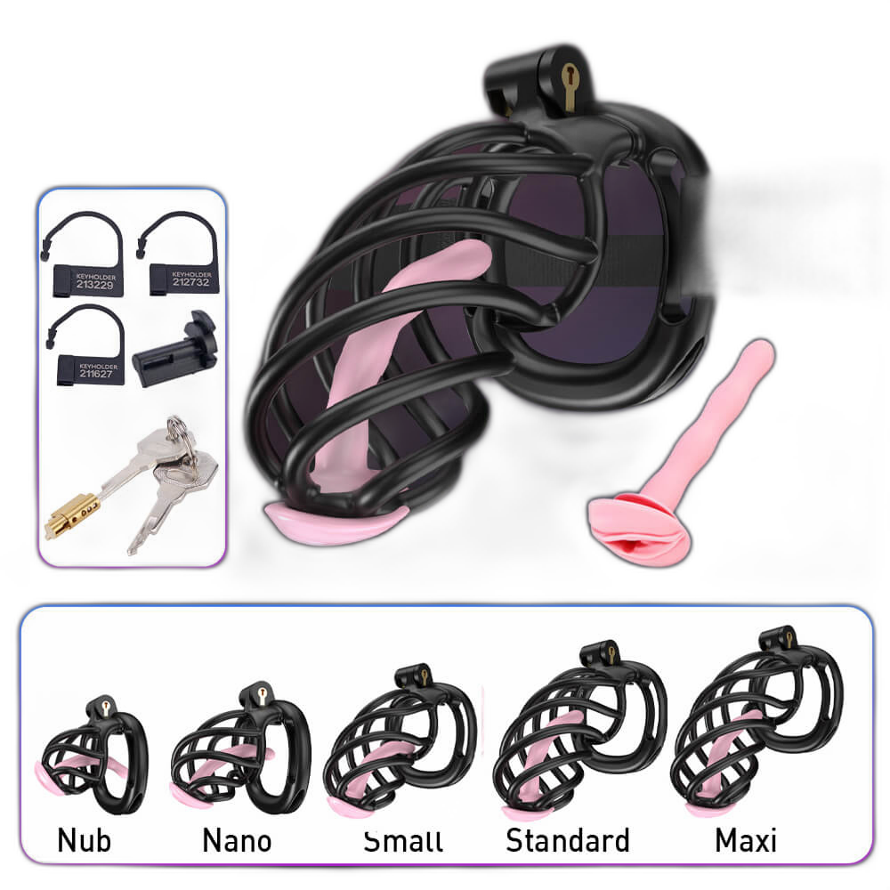 Omazor - Chastity Cage with Belt