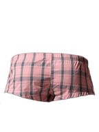 2 Pack Men's Soft Cotton Day-Long Comfort Shape-Retaining Fabric Boxers Shorts