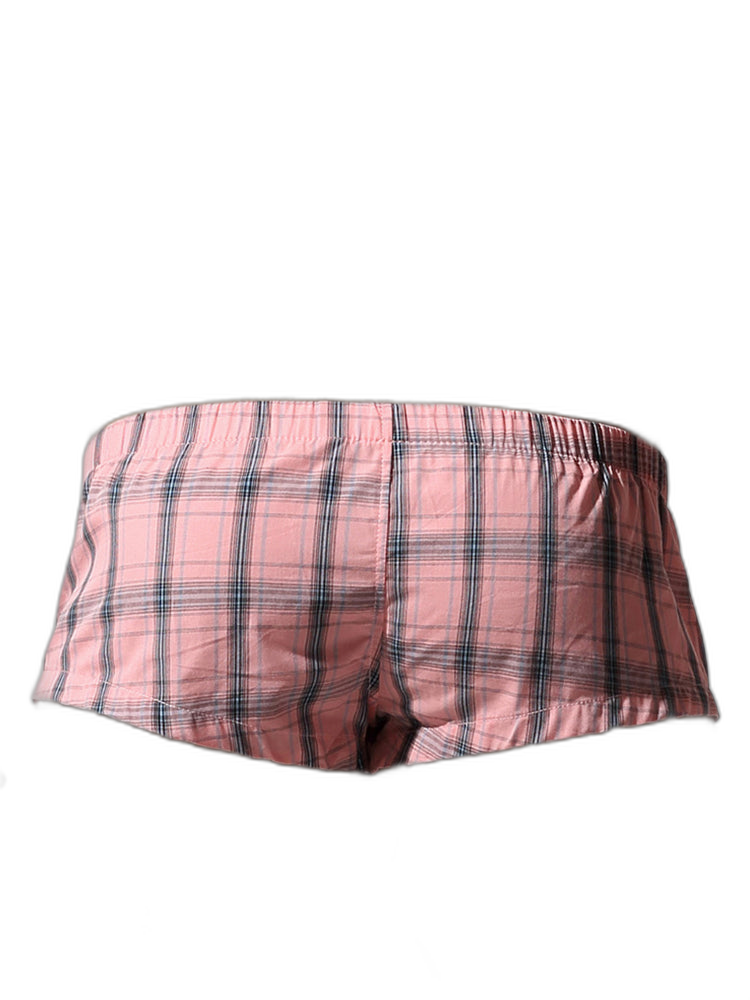 2 Pack Men's Soft Cotton Day-Long Comfort Shape-Retaining Fabric Boxers Shorts