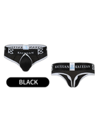2 Pack Men's Breathable Mesh Removable U-Shaped Pocket Thongs