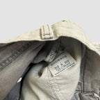 Vintage Lee Frayed & Distressed Straight Leg Jeans Grey W32 L27