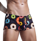 SEOBEAN Playful Donut Cotton Boxers