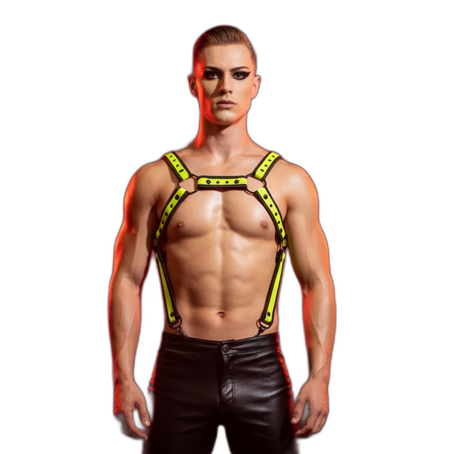 Fusion Shoulder Strap Metallic Buckle Harness