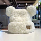 Korean Style Cute Bear All-match Teddy Plush Hat
