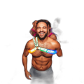 Leather Tri Harness Chest Armor