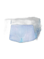 Thin Breathable Ice Silk U Convex Boxers for Men