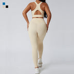 European And American Skinny Yoga Clothes Gym Exercise Suit