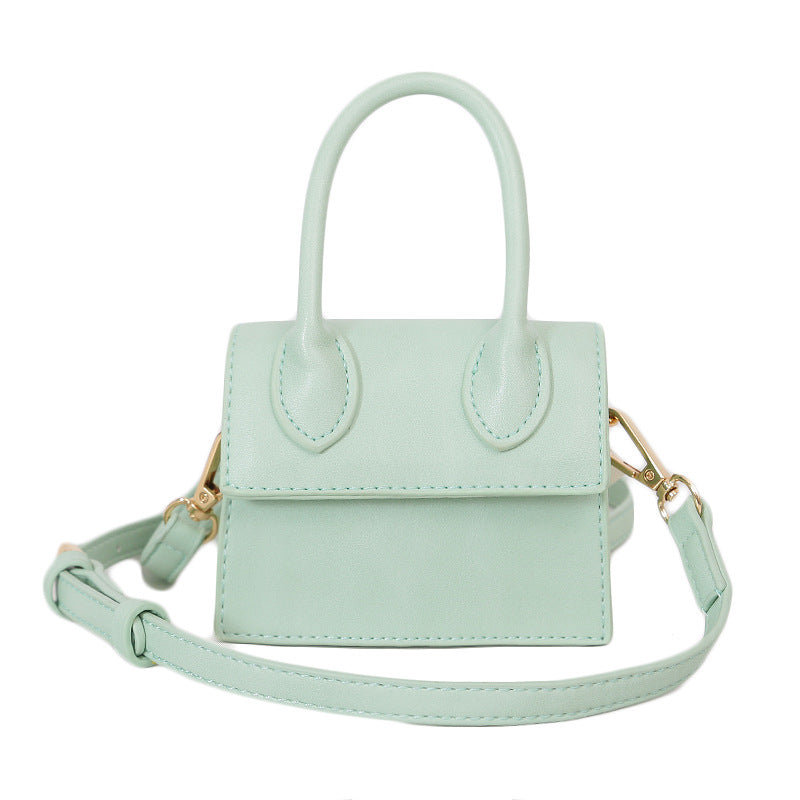 New PU Student Fashion Personality Korean Style Simple Retro Messenger Handbag