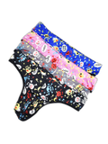 3 Pack Men's Skull Print Thong - Edgy & Sexy