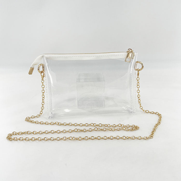 European And American Fashion Jelly Transparent Mobile Phone Bag