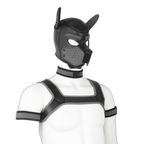 Beta Puppy Play Set - Pup Hood & BDSM Collar & Chest Harness