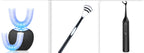 360 Degrees Intelligent Automatic Electric  Toothbrush Waterproof U Type Tooth Brush Whitening Blue Light USB Charging