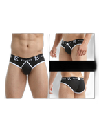 2 Pack Men's Sexy Mesh Front Opening Sponge Coaster Briefs