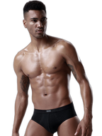 4 Pack Cotton Support U Convex Pouch Briefs