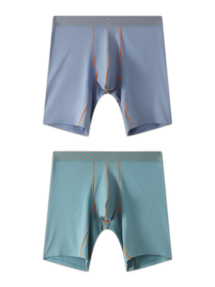 2 Pack Men's Cotton Casual Sporty Mid-Rise Sexy Pouch Midway Briefs