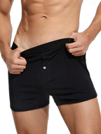 Men’s Knitted Boxers With Button Fly