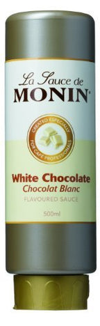 6 x Monin White Chocolate Sauce 500Ml