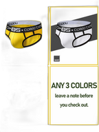 3 Pack Ball Support Pouch Breathable Briefs
