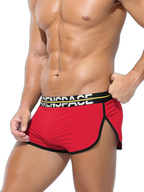 2 Pack Men's Comfortable Lounge Sport Boxer Briefs