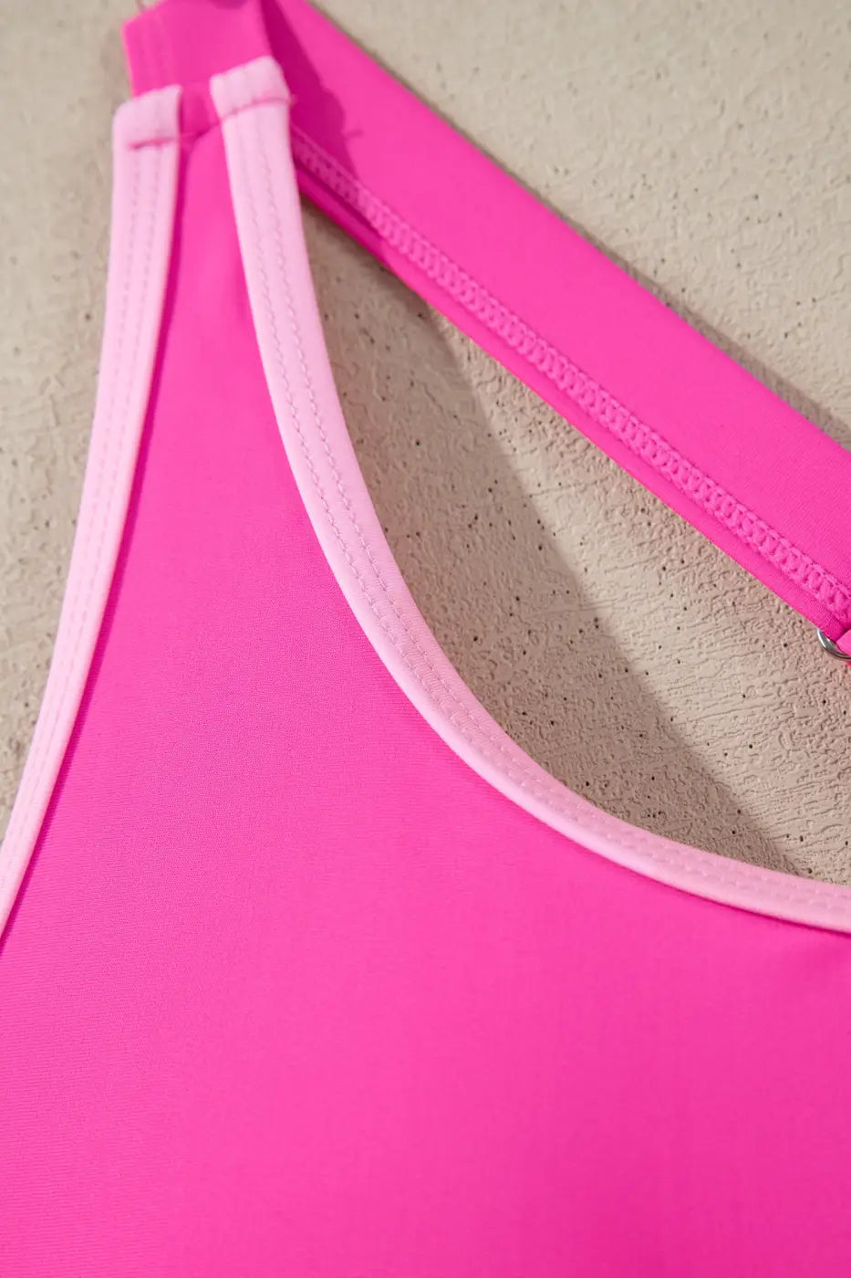 Swim Dress With Shorts | Pink One Piece Swimsuit Built In