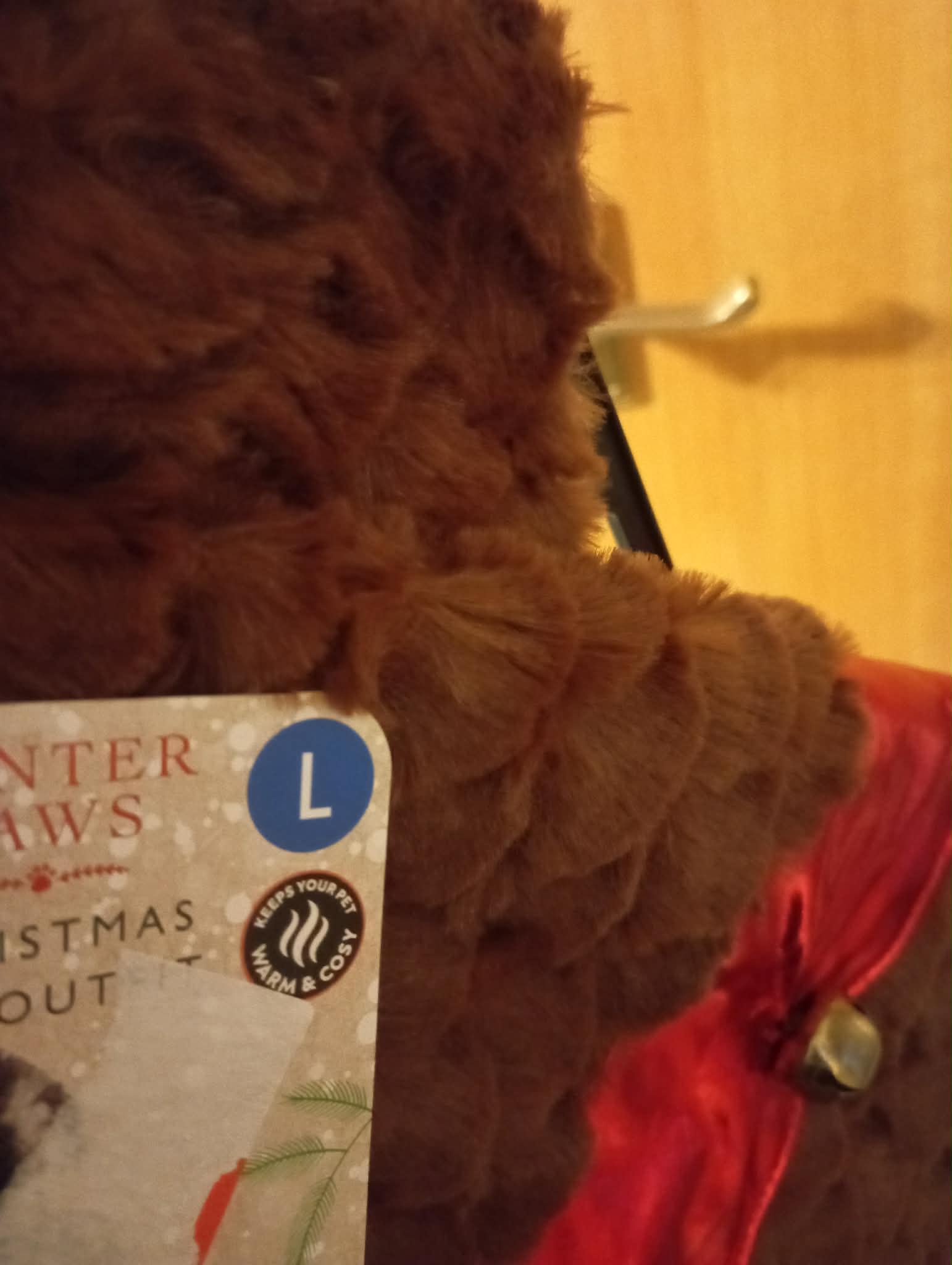 DOG FUN REINDEER OUTFIT (XL & L)