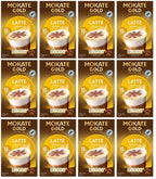 12 x Mokate Gold Premium Latte Vanilla 10 Sachets - 140GM