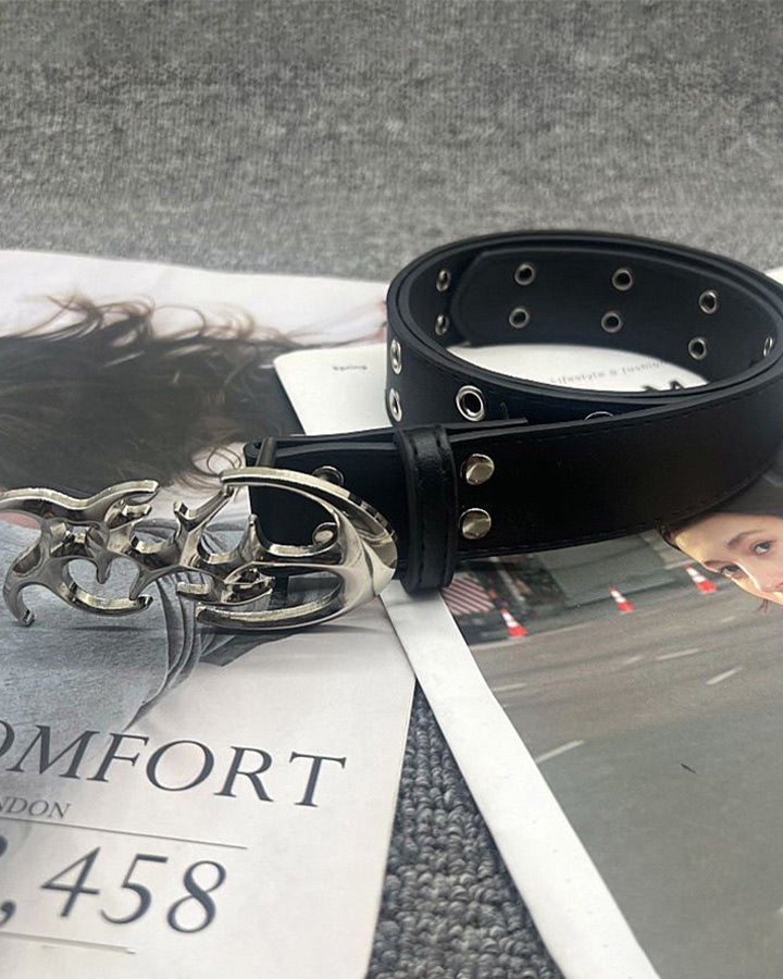 KIIKIO Punk Metal Belt