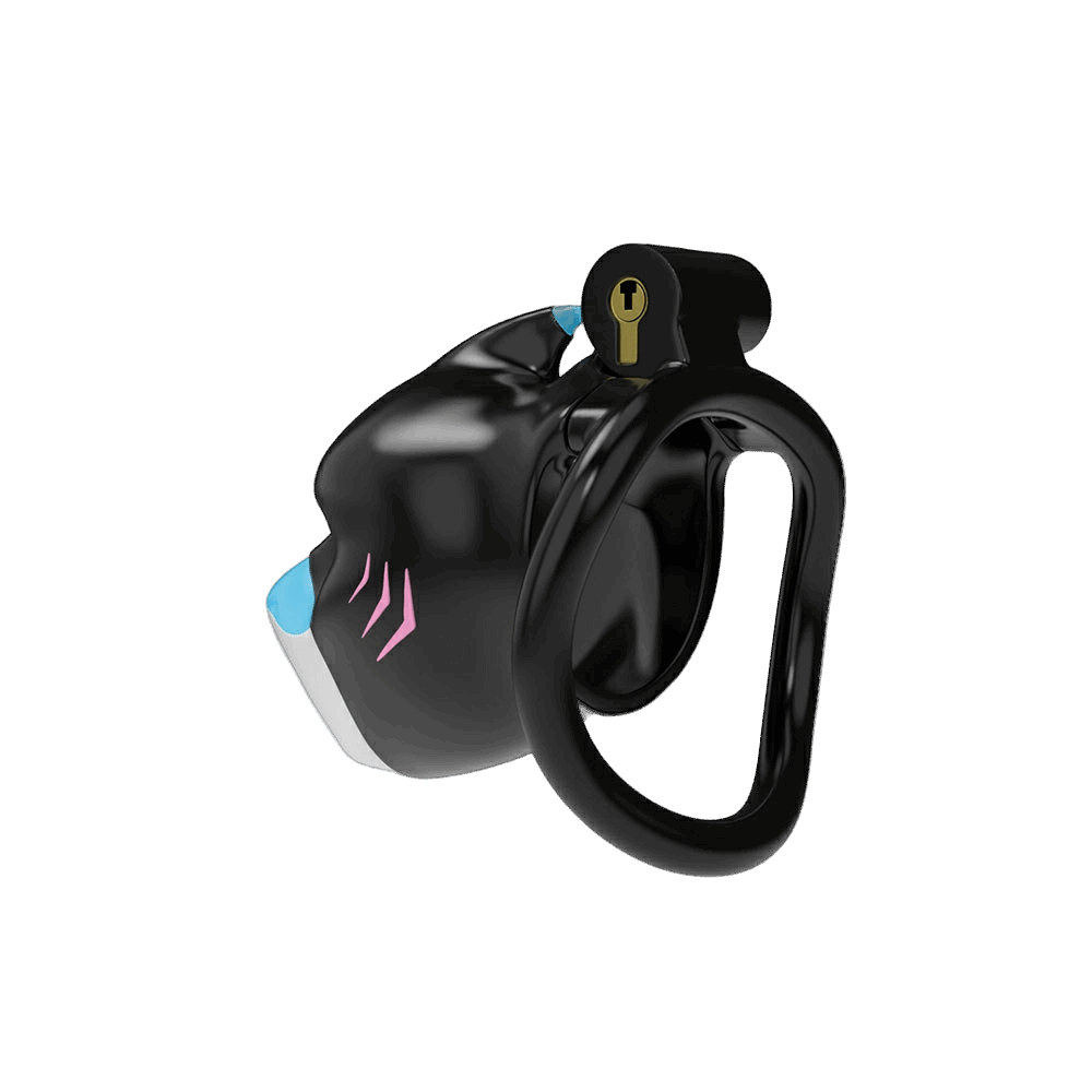 Furrjoi Shark Chastity Cage Pink