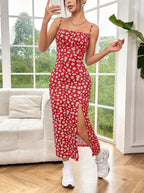 Leopard Print Sheath Long Dress