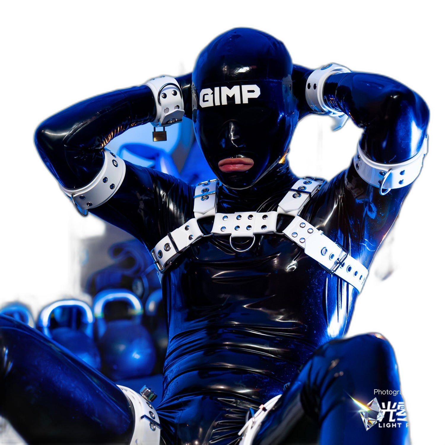Custom Letter Latex Mask