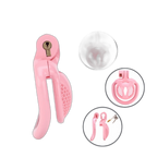 Cassian - Penis Cage - Sissy Cage - Male Chastity Device With Five Rings