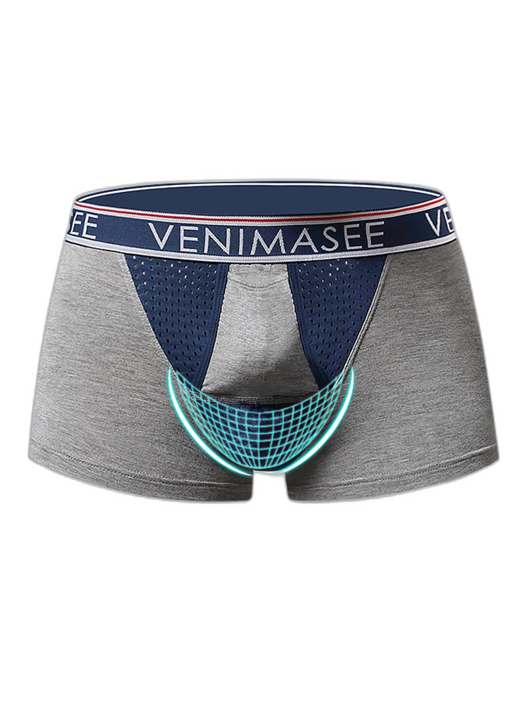 Men's Modal Ball Pouch Separate Pouches Boxer Briefs