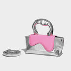 Fashion Color Contrast Popular Shoulder Crossbody Handbag