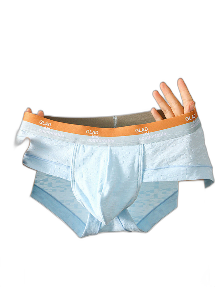 3 Pack Men's Baby Cotton High-Stretch Skin-Friendly Breathable Briefs