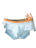 3 Pack Men's Baby Cotton High-Stretch Skin-Friendly Breathable Briefs