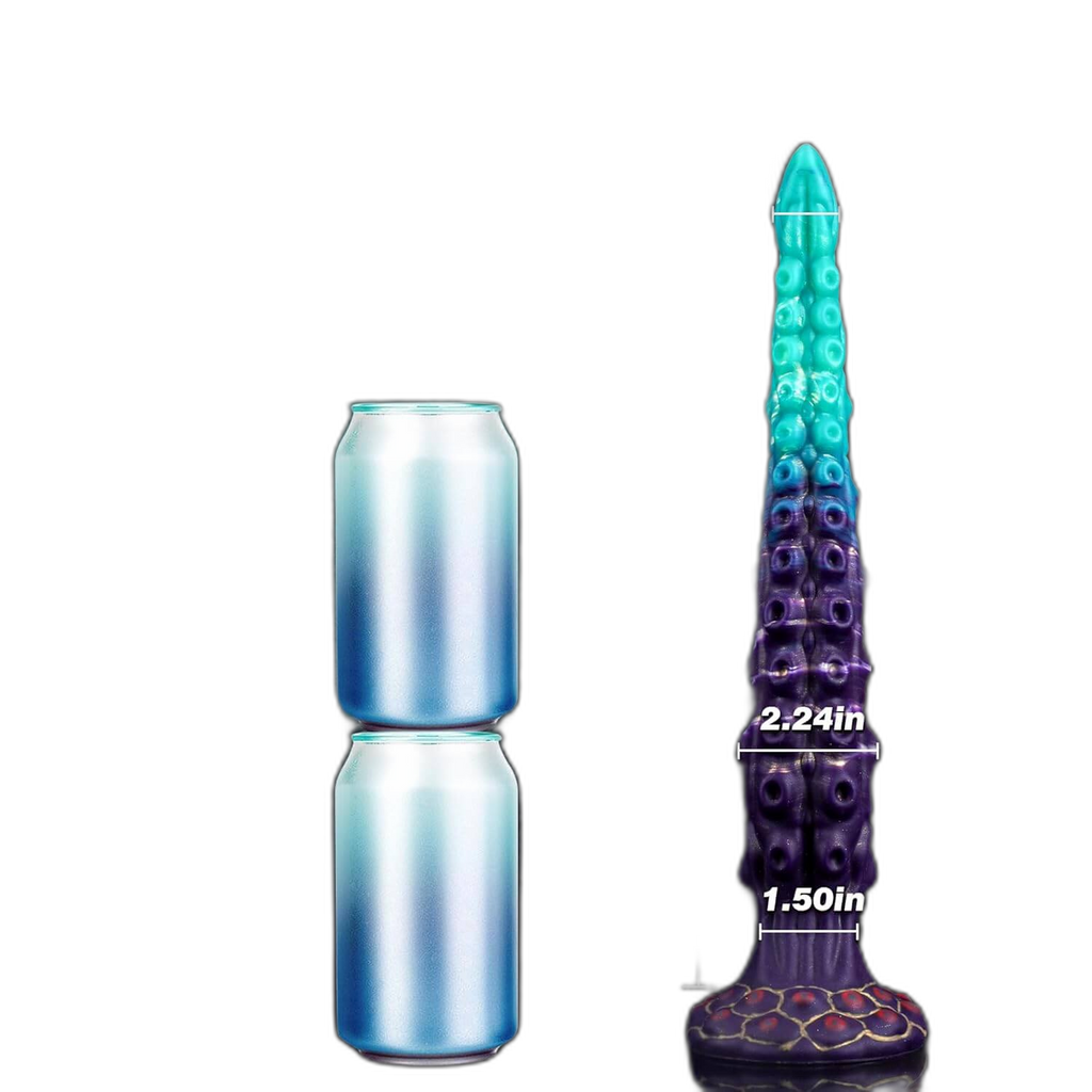 Poseidon - 13.7 Inch Tentacle Dildo - Long Deep Dildo