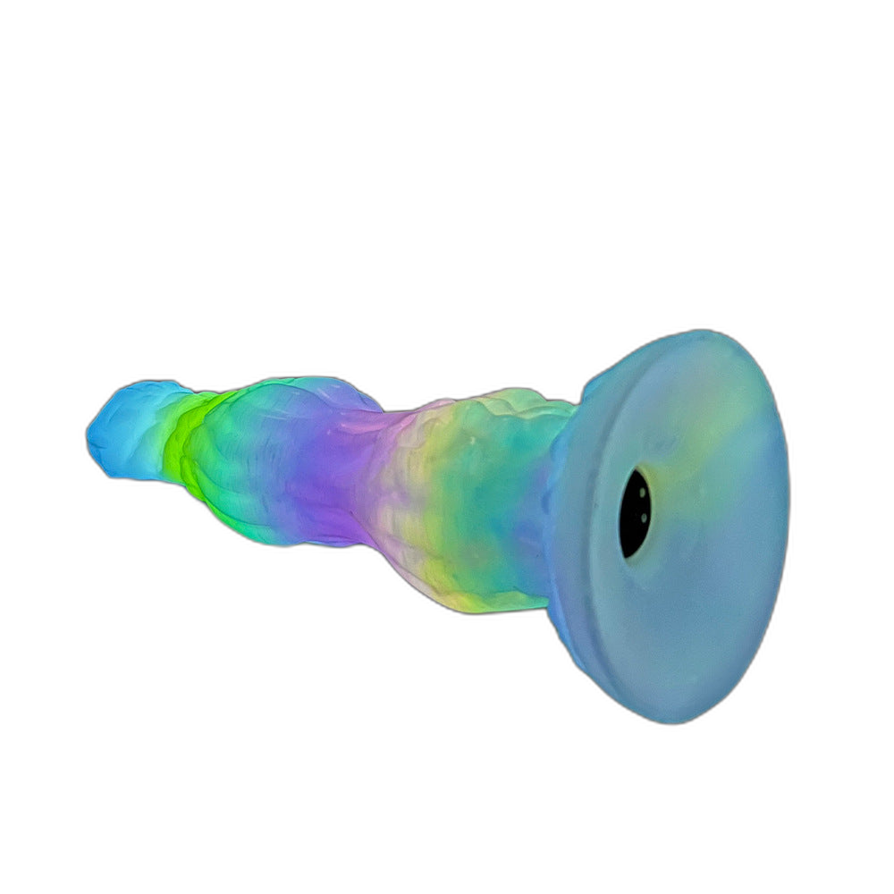 WistKnot – Glow-in-the-Dark Vibrating Dildo with Dog Knot Design