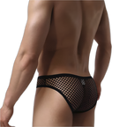 Mesh Fishnet Briefs